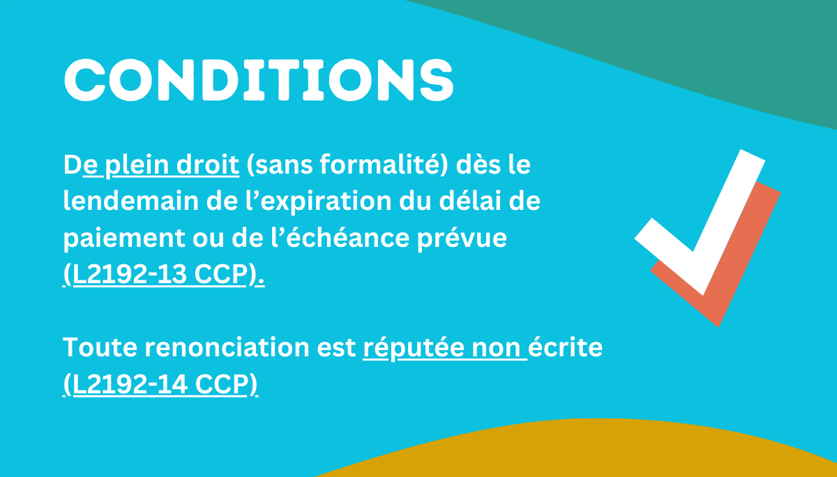 Les intérêts moratoires