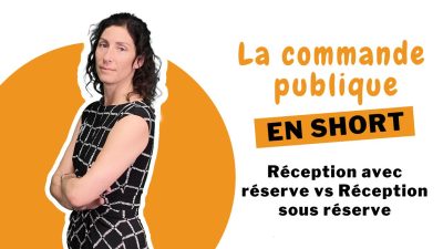 Réception avec réserve vs Réception sous réserve