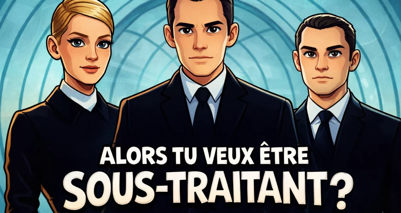 Fourniture d’un équipement standard : pas de sous-traitance, pas de paiement direct 🍫