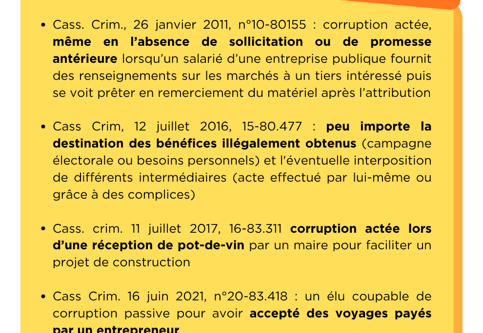 Délit de corruption