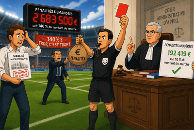 140 % du marché en pénalités : le juge sort le carton rouge !
