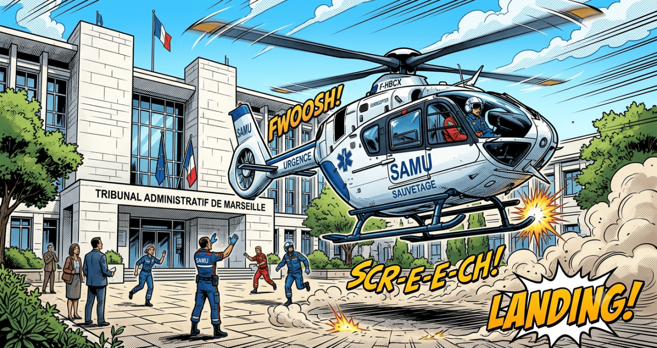 Délai irréalisable : atterrissage forcé pour les hélicoptères du SAMU !