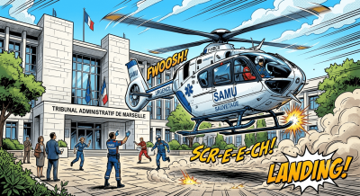Délai irréalisable : atterrissage forcé pour les hélicoptères du SAMU !