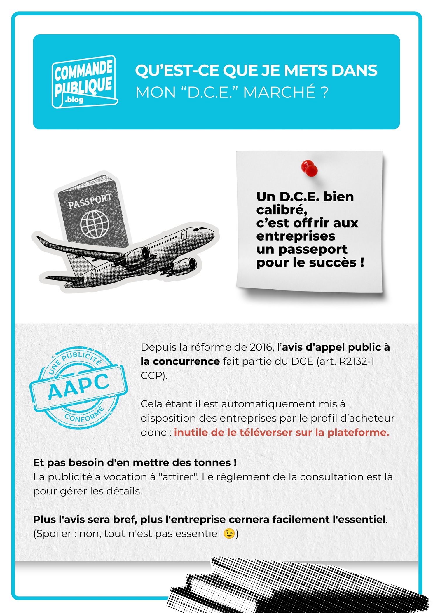 guide des pièces dce